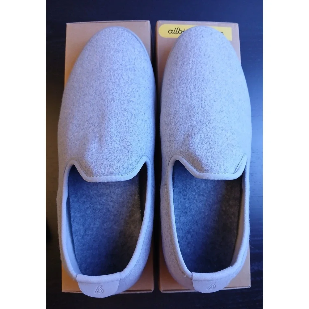 Allbirds Mens Wool Lounger SF Grey Slip On Loafer Shoes WL1MSFG080 Size 9